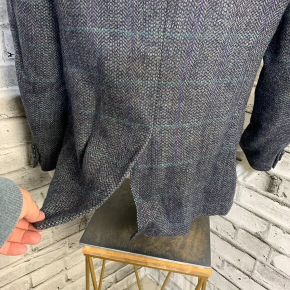 Vintage Tweed Wool Two Button Blazer Sport Coat - Picture 5 of 14